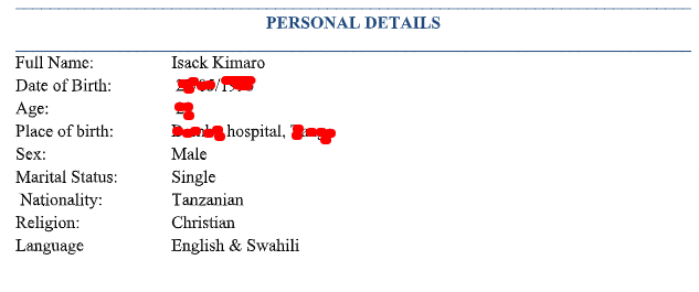 personal-details-in-CV